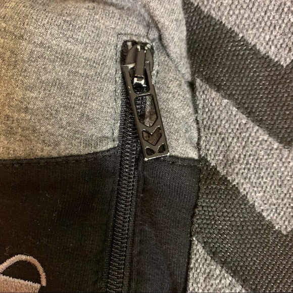 Hummel Athletic Track Pants Black Grey Straight Leg Cotton Blend Women’s Small - Picture 9 of 13